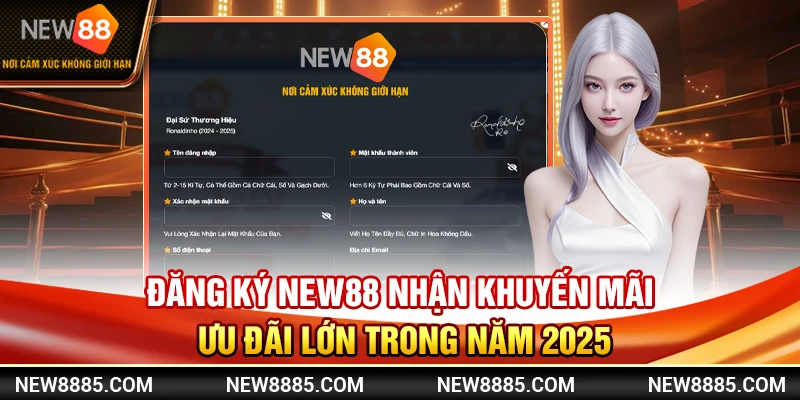 Đăng Ký NEW88 Nhận Khuyến Mãi Ưu Đãi Lớn Trong Năm 2025