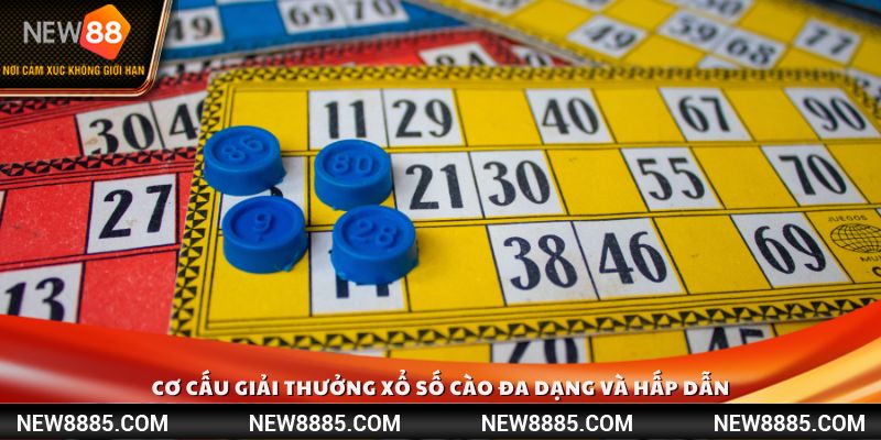 Cơ cấu giải thưởng xổ số cào đa dạng và hấp dẫn