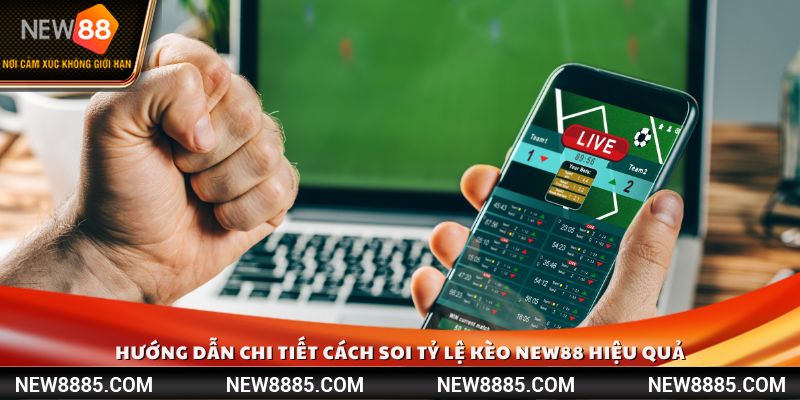 Hướng dẫn chi tiết cách soi tỷ lệ kèo New88 hiệu quả