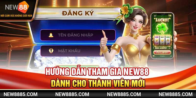 Hướng dẫn tham gia NEW88 dành cho thành viên mới