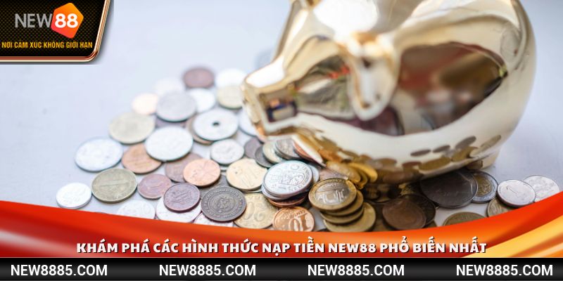 Khám phá các hình thức nạp tiền NEW88 phổ biến nhất