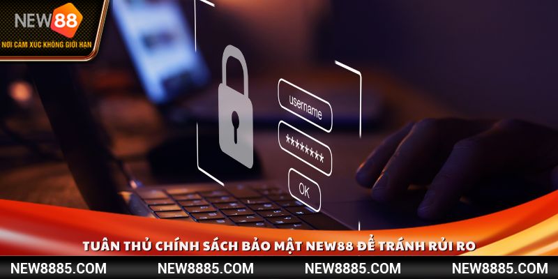 Tuân thủ chính sách bảo mật New88 để tránh rủi ro